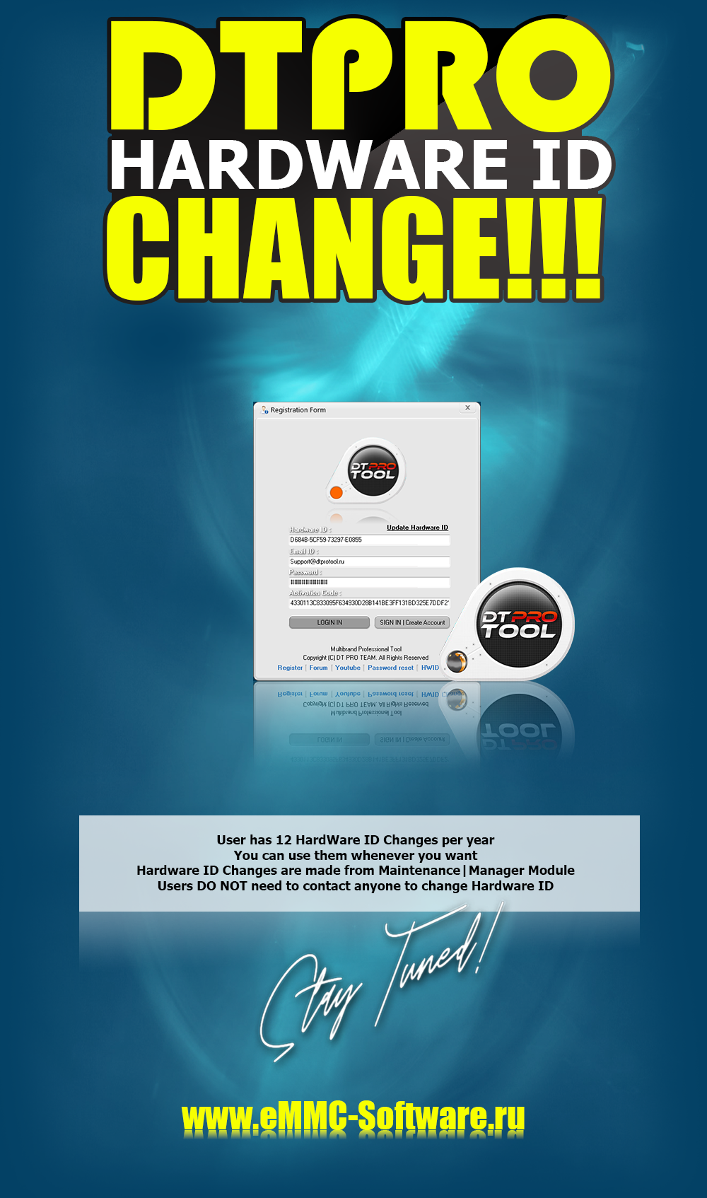 News How to Change Hardware ID For to use DTpro in other Computer